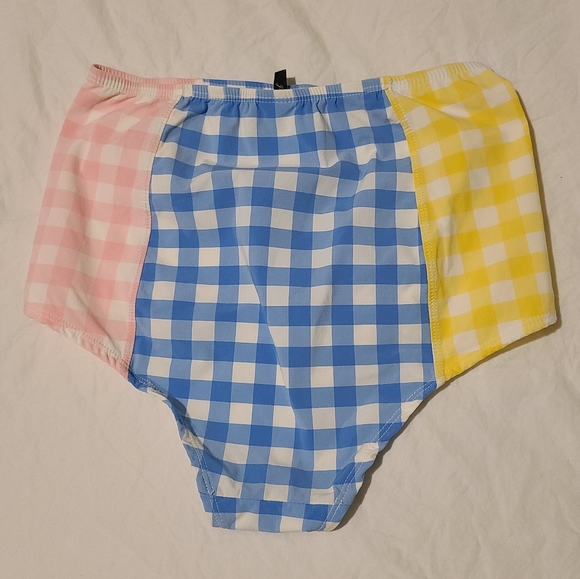 j crew • gingham ruffle bikini - Picture 11 of 12